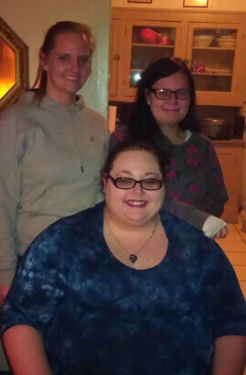 Photo of Janine, Ericka, and Elizabeth